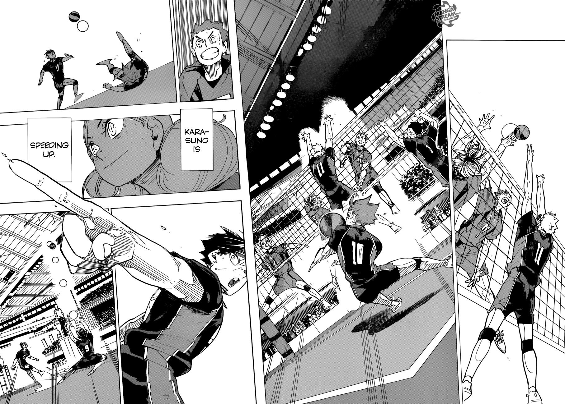 Haikyuu!!, Chapter 323 image 03